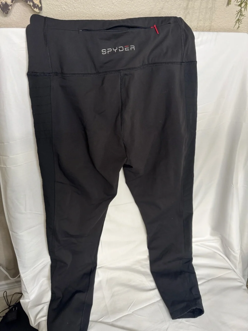 Spyder Black Athletic High-Waist Leggings - Picture 3 of 5